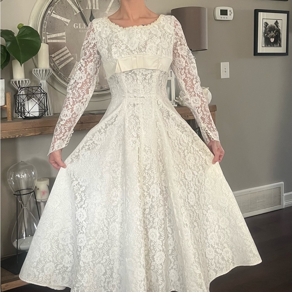 1956 Hudsons Bay Wedding Dress